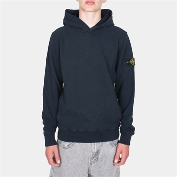 Stone Island Jr. Hoodie Sweatshirt Navy Blue